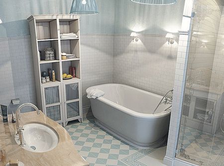 Дизайн маленькой ванной-1