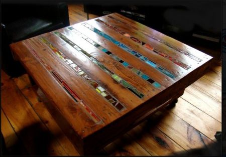 Мебель из деревянных паллетов-33