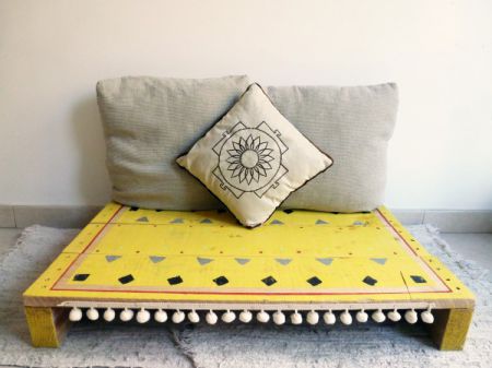 Мебель из деревянных паллетов-21