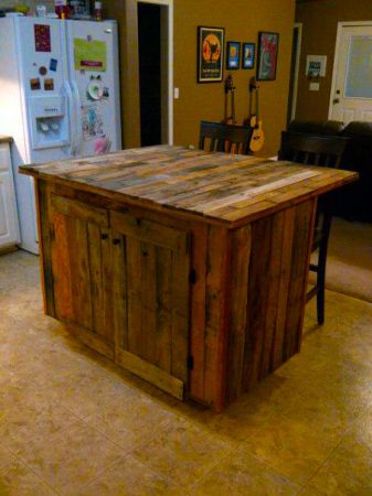 Мебель из деревянных паллетов-53