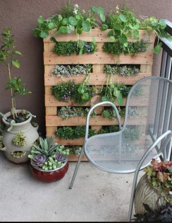 Мебель из деревянных паллетов-29