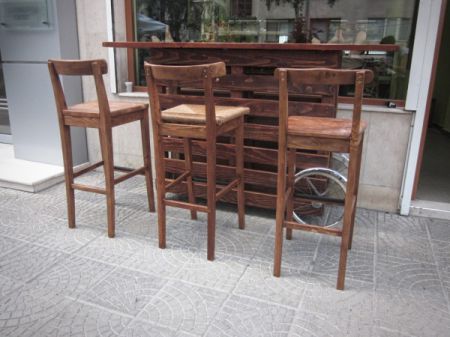 Мебель из деревянных паллетов-18