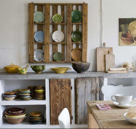 Мебель из деревянных паллетов-42